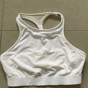 Adidas Climacool Women’s White Sports Bra - Low impact no pads never worn.